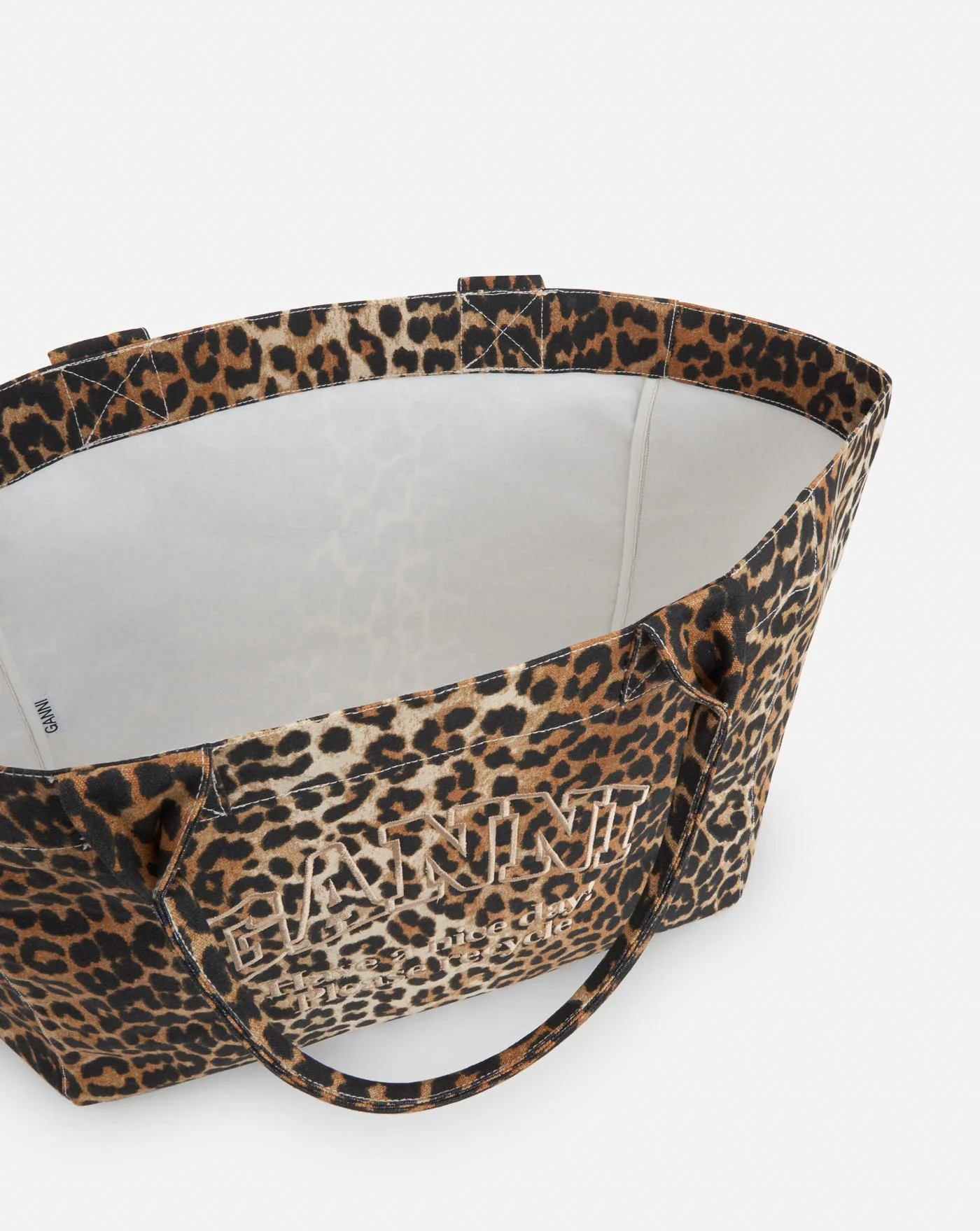 Bolso Ganni Shopper XXL Print - Image 4