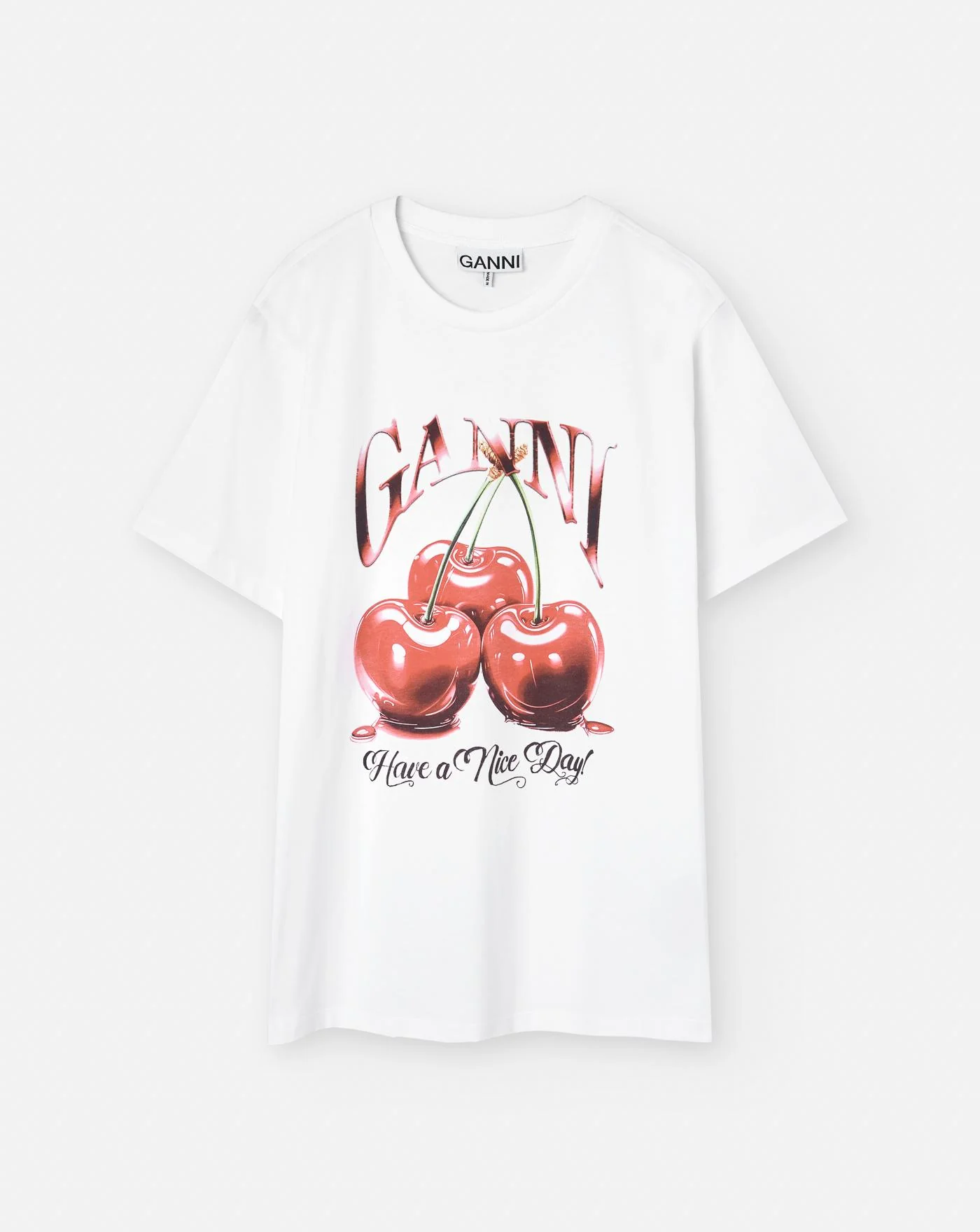 Camiseta Ganni Cherry