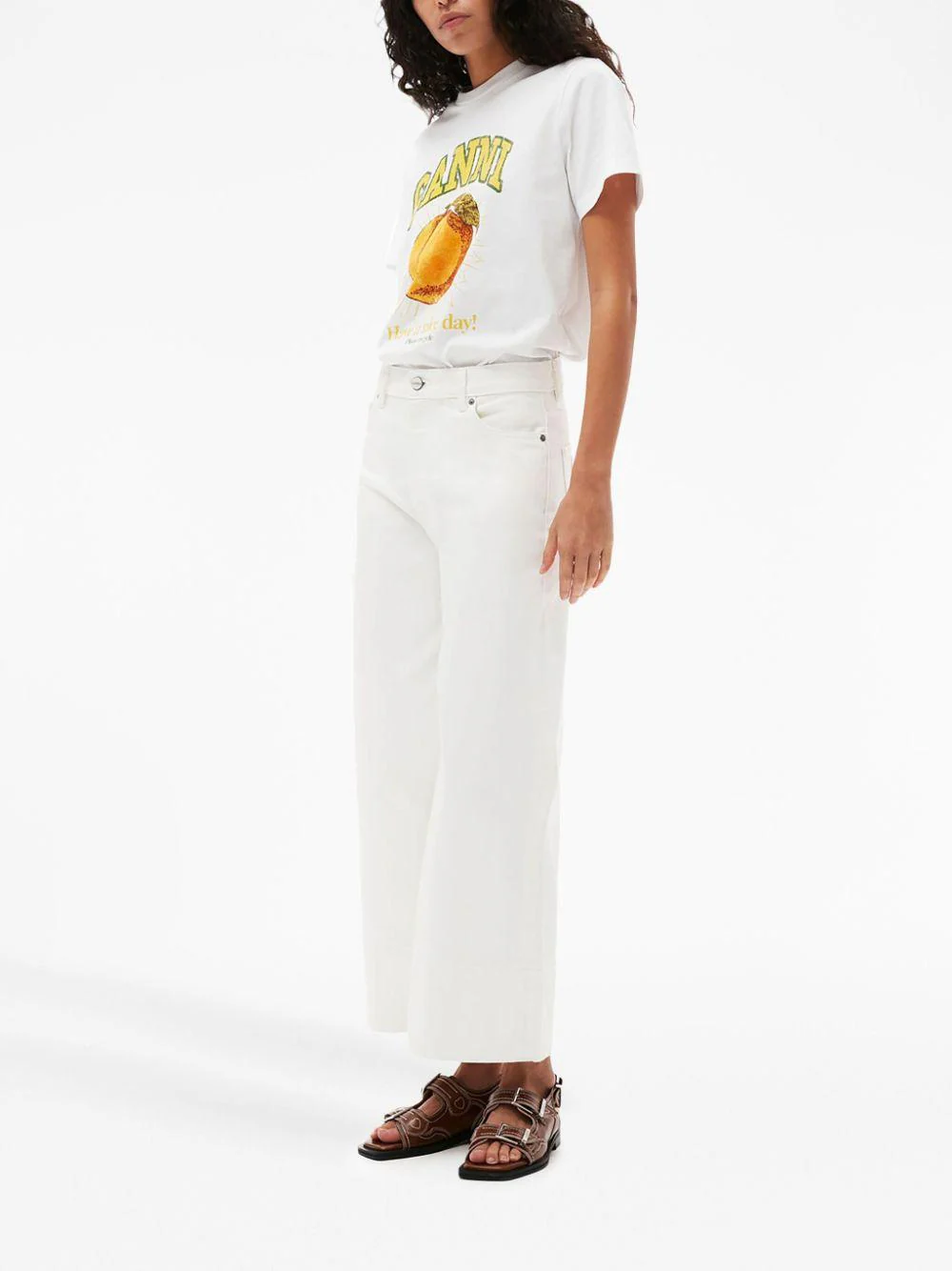 Camiseta Ganni Lemon - Image 5
