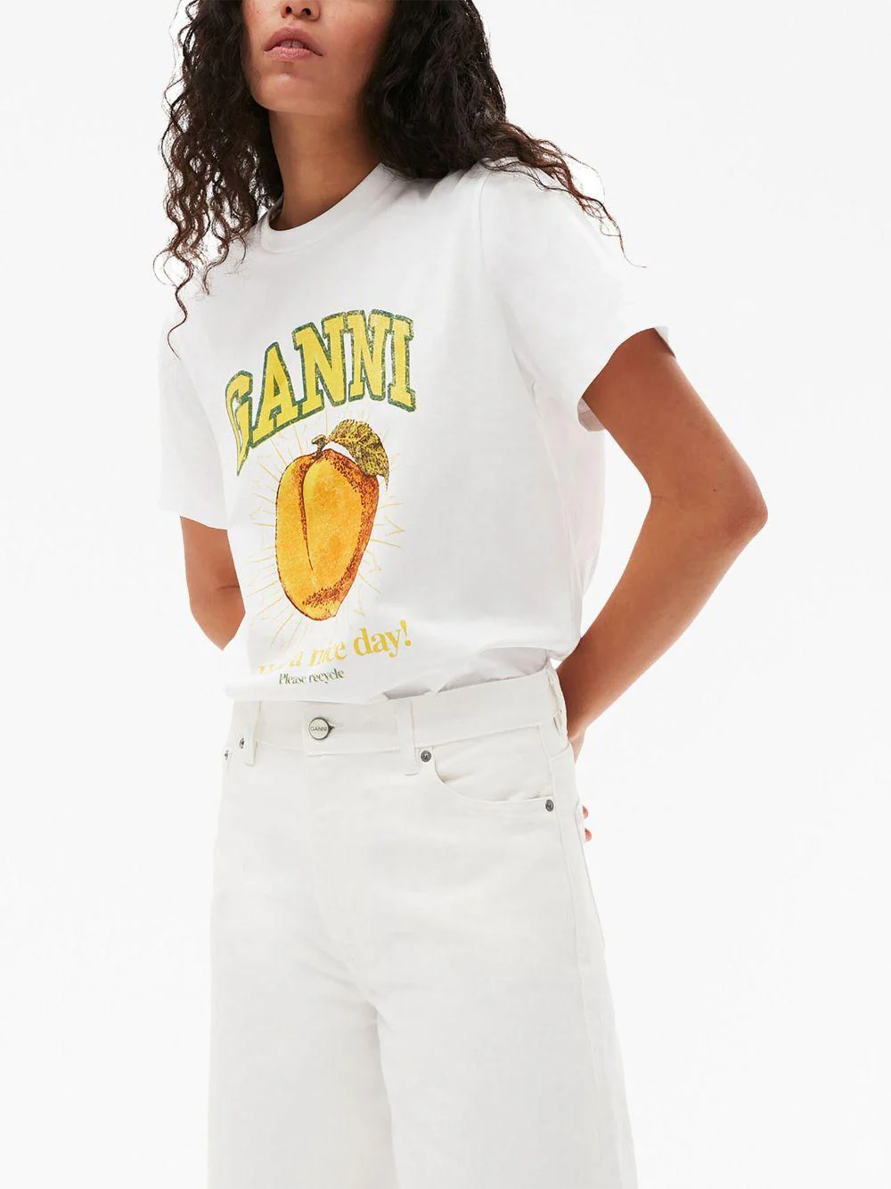 Camiseta Ganni Lemon - Image 6