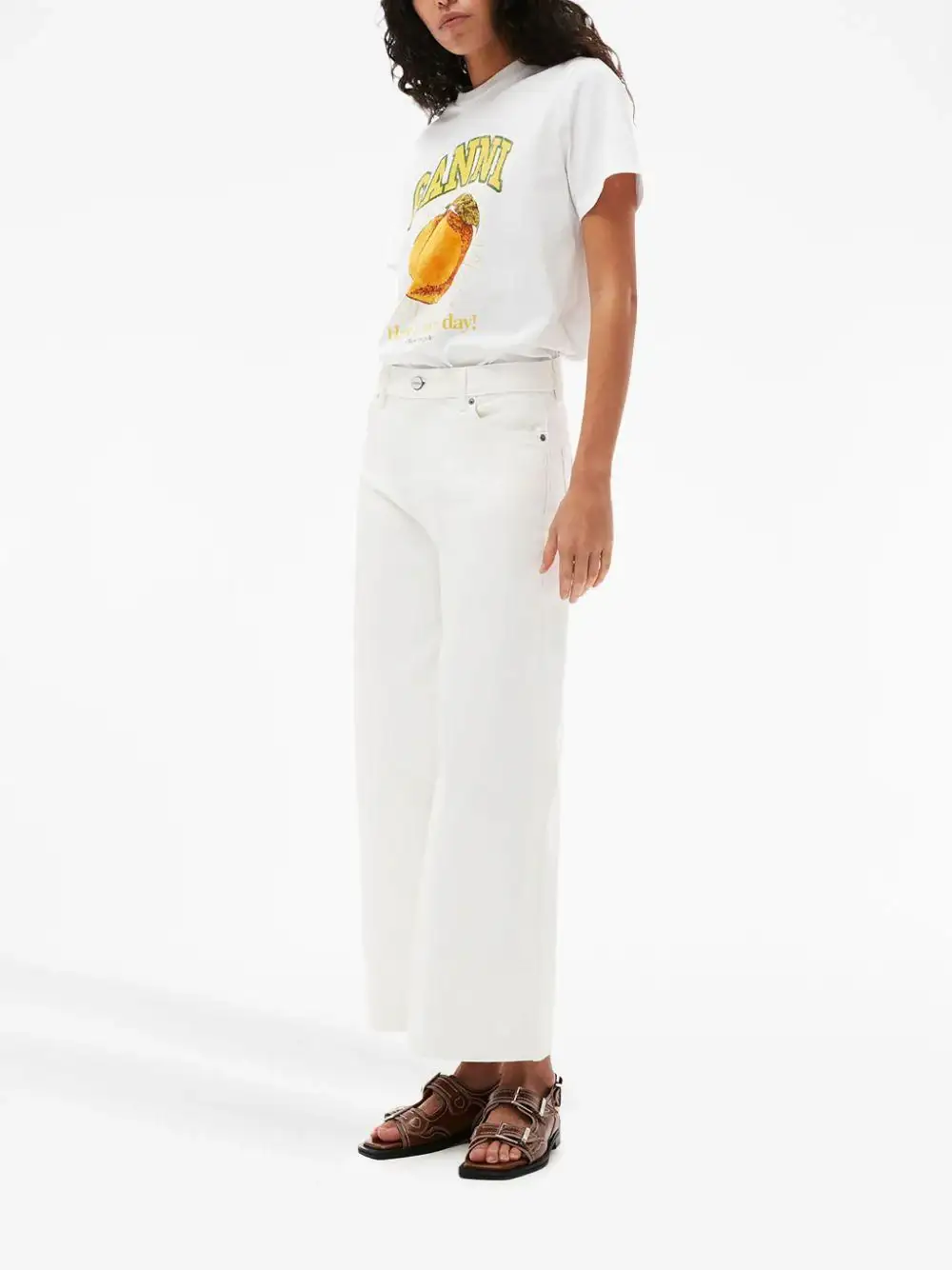 Camiseta Ganni Lemon - Image 8