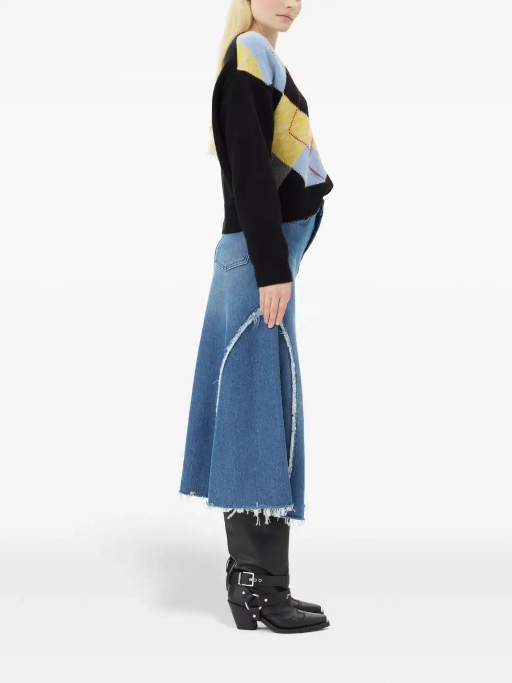 Falda Ganni Heavy Denim - Image 7