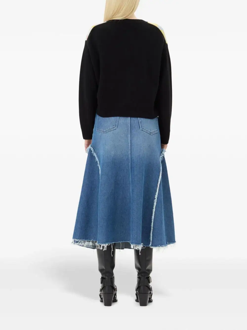 Falda Ganni Heavy Denim - Image 9