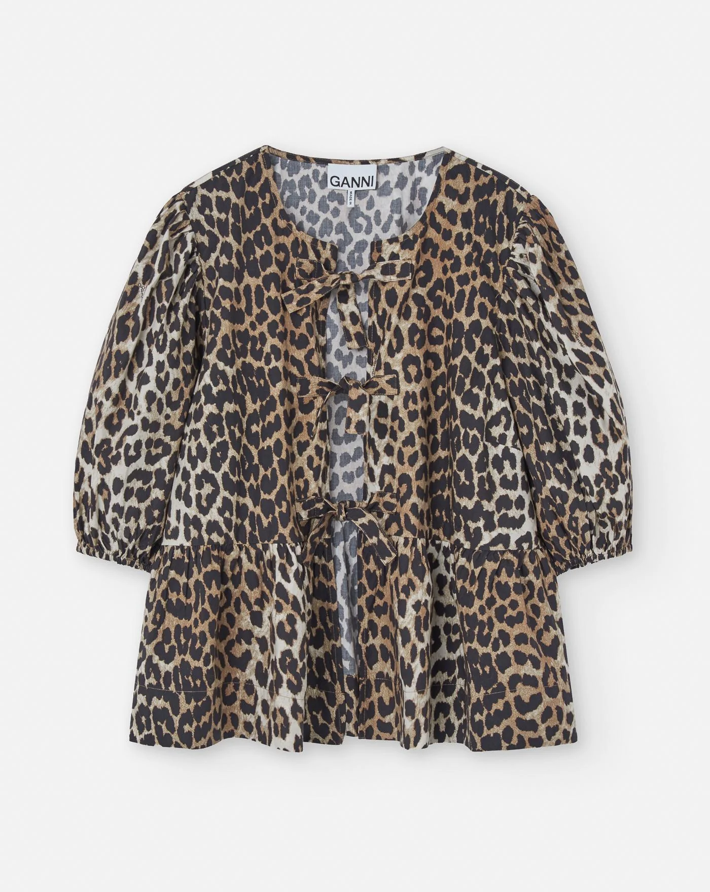 Top Ganni Leopard