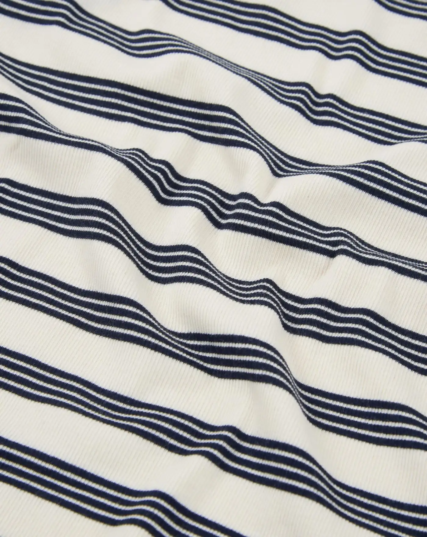Top Ganni Striped Soft Cotton Rib Tank Top - Image 13