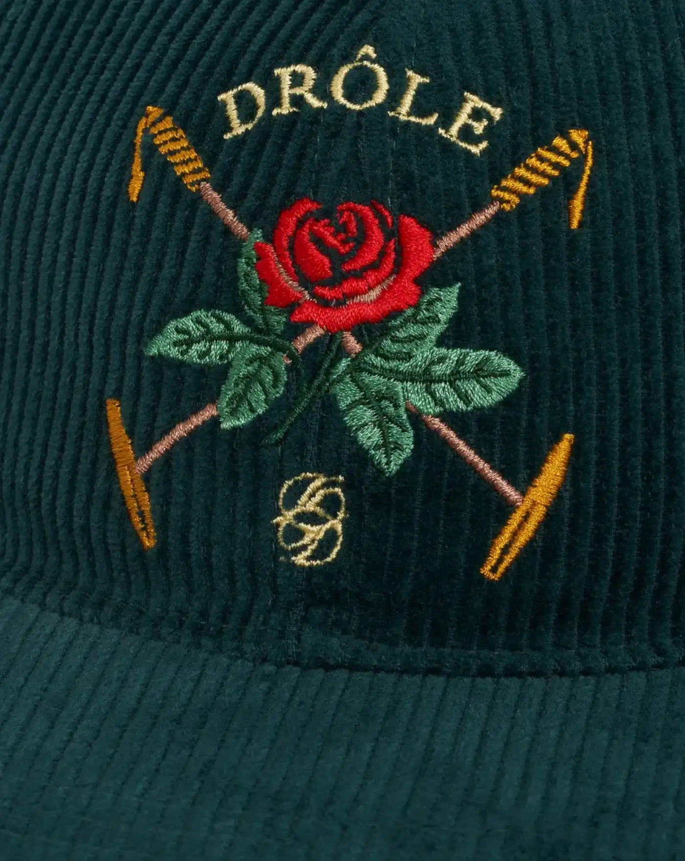 Gorra Drole de Monsieur La Casquette Velours Drole Rose - Image 3