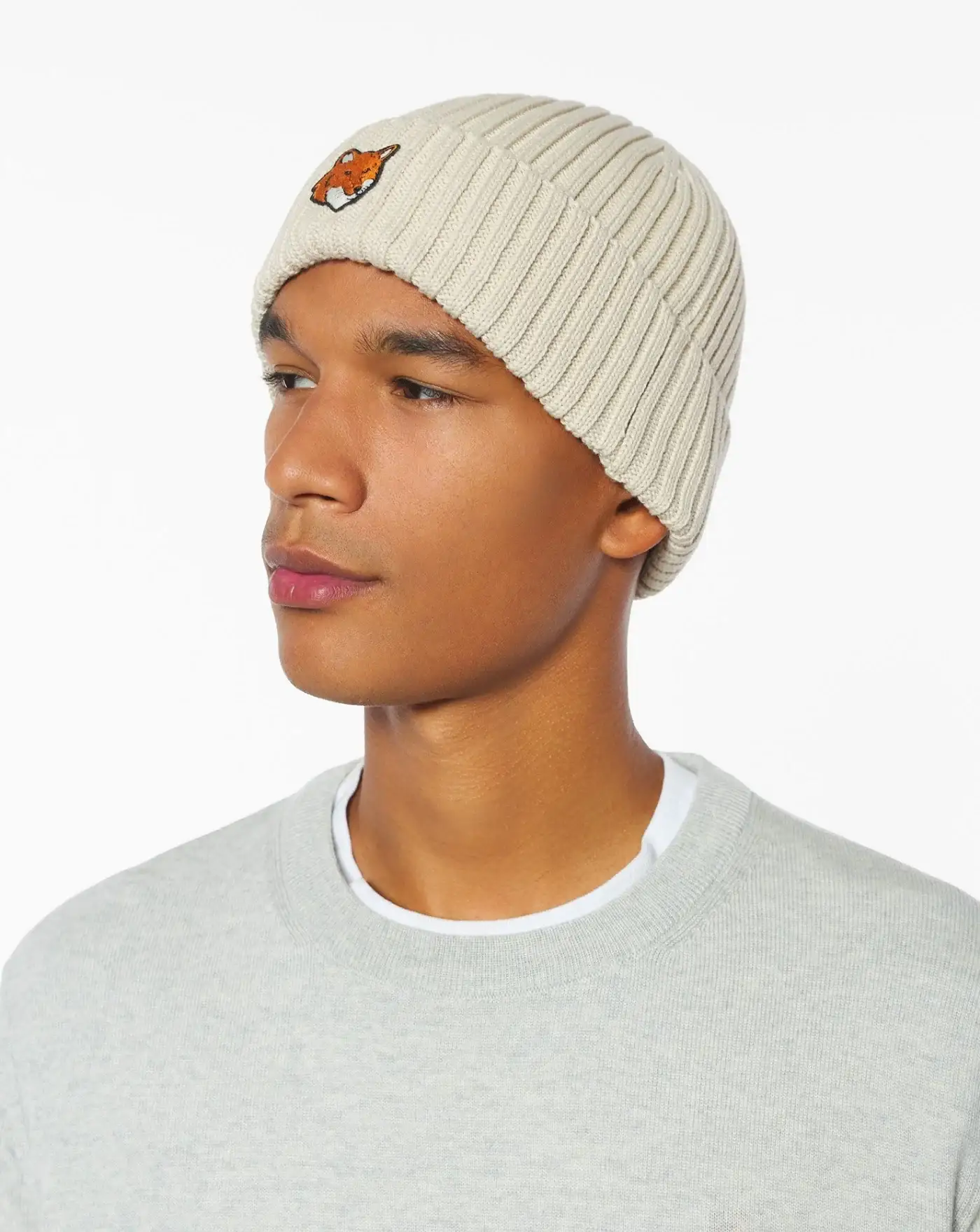 Gorro Maison Kitsune Fox Head Beanie - Image 3