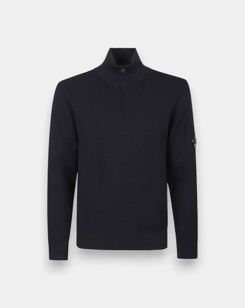 Jersey C.P. Company Knitwear Polo Collar in Re-Wool