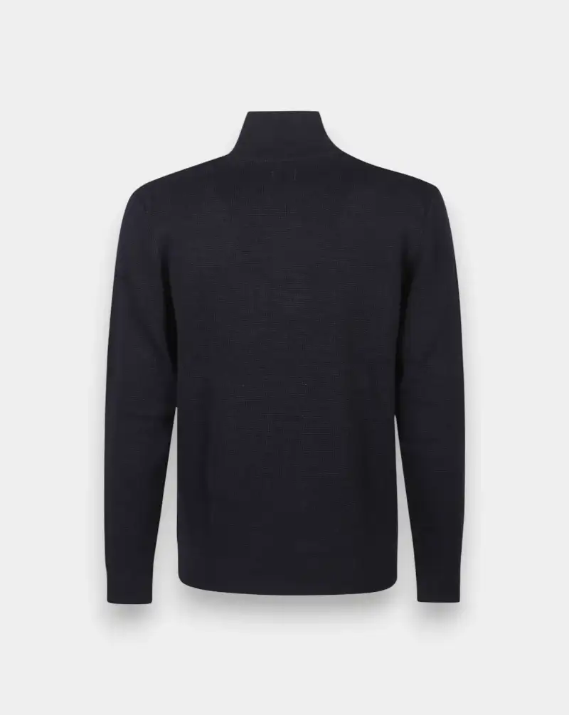 Jersey C.P. Company Knitwear Polo Collar in Re-Wool - Image 2