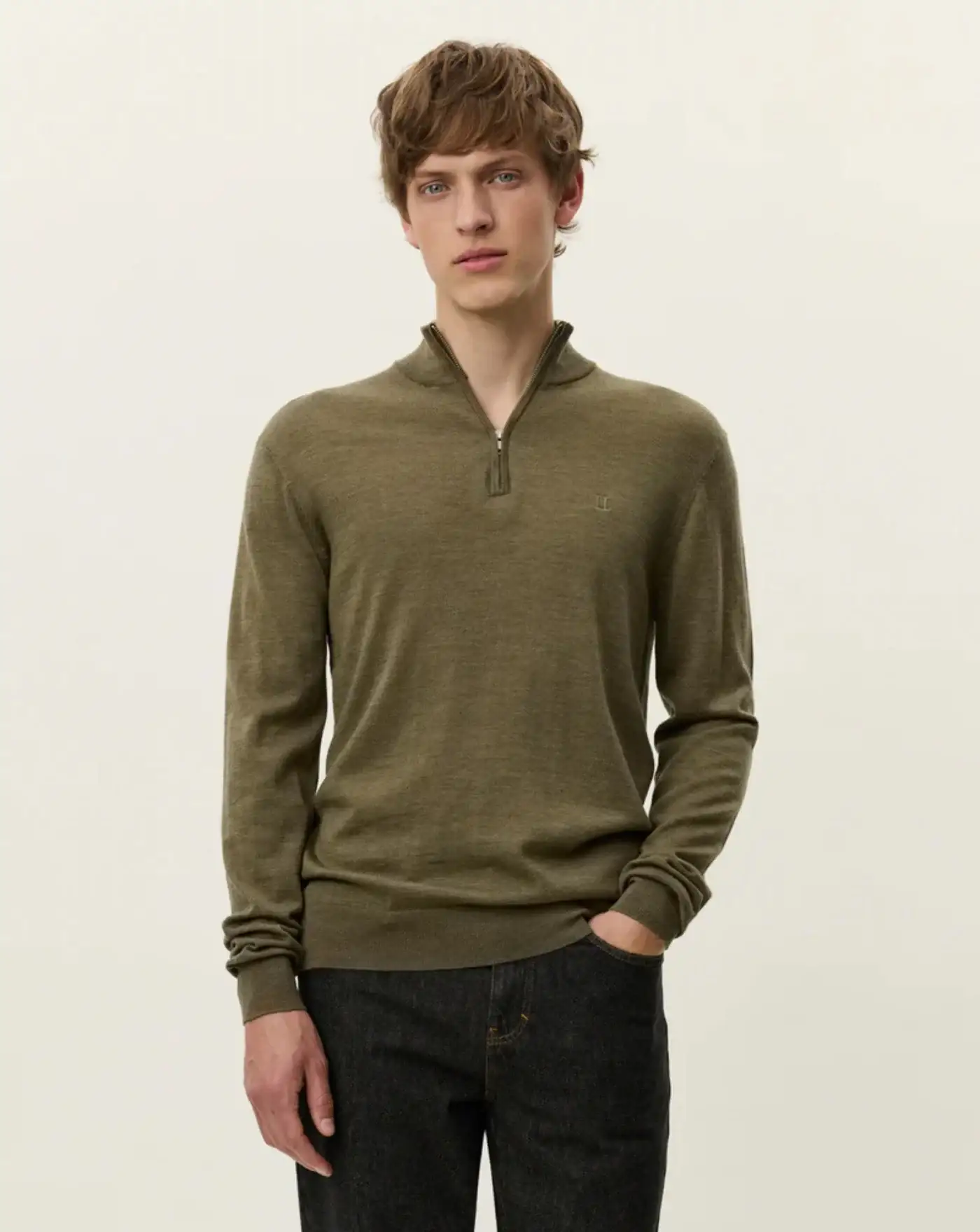 Jersey Les Deux Greyson Half Zip - Image 3
