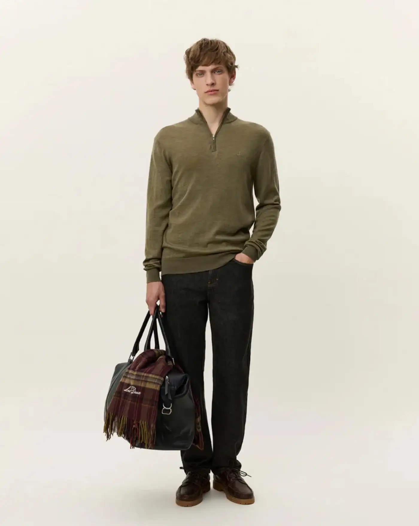 Jersey Les Deux Greyson Half Zip - Image 6