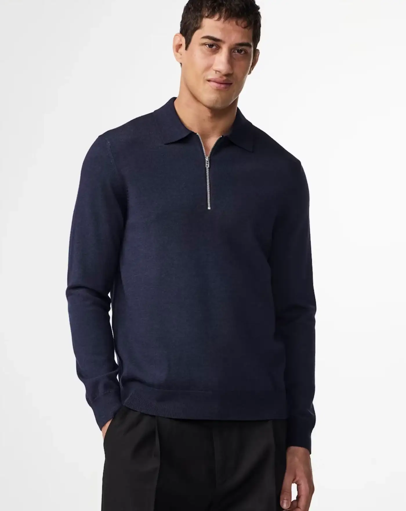 Jersey NN.07 Sergio Zip Polo - Image 2