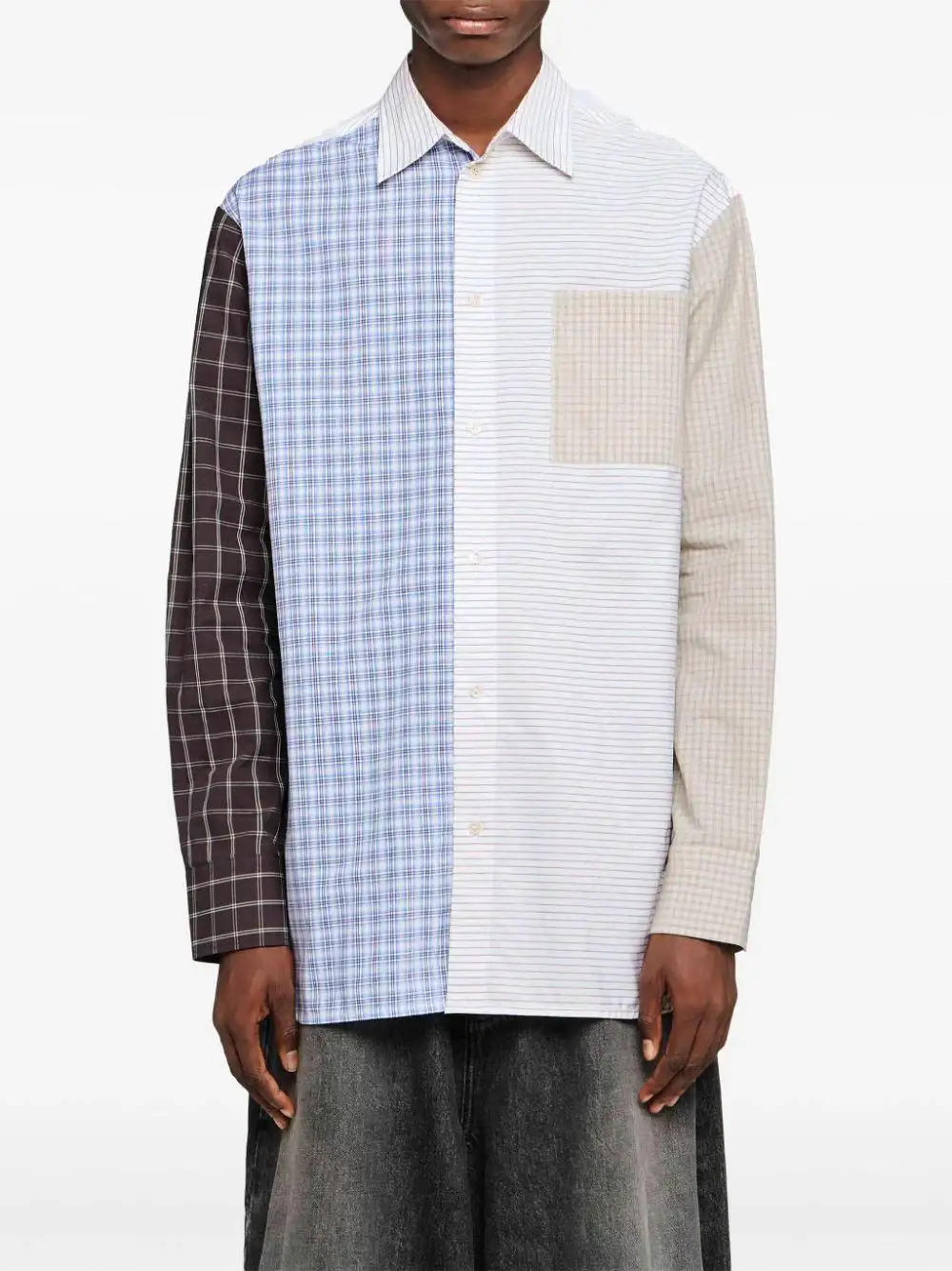 Camisa Jw Anderson Patchwork - Image 5