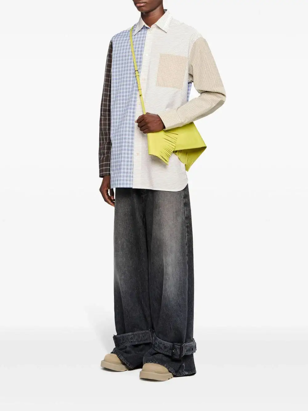 Camisa Jw Anderson Patchwork - Image 7