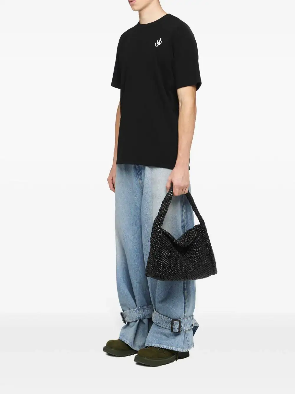 Camiseta Jw Anderson Anchor Embroidery - Image 3
