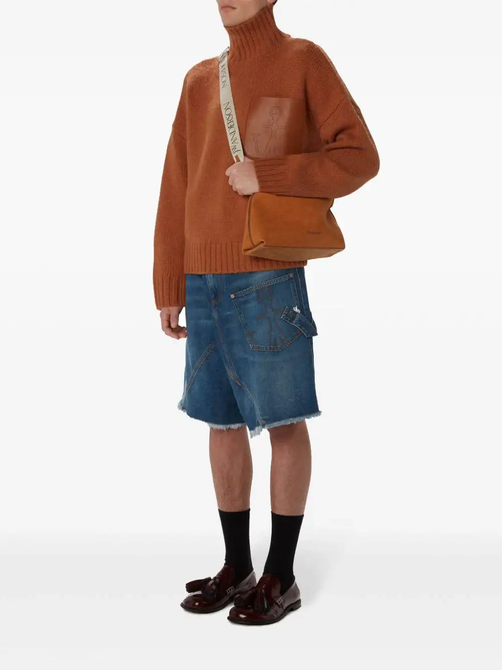Jersey Jw Anderson Leather Patch Pocket Jumper - Image 3