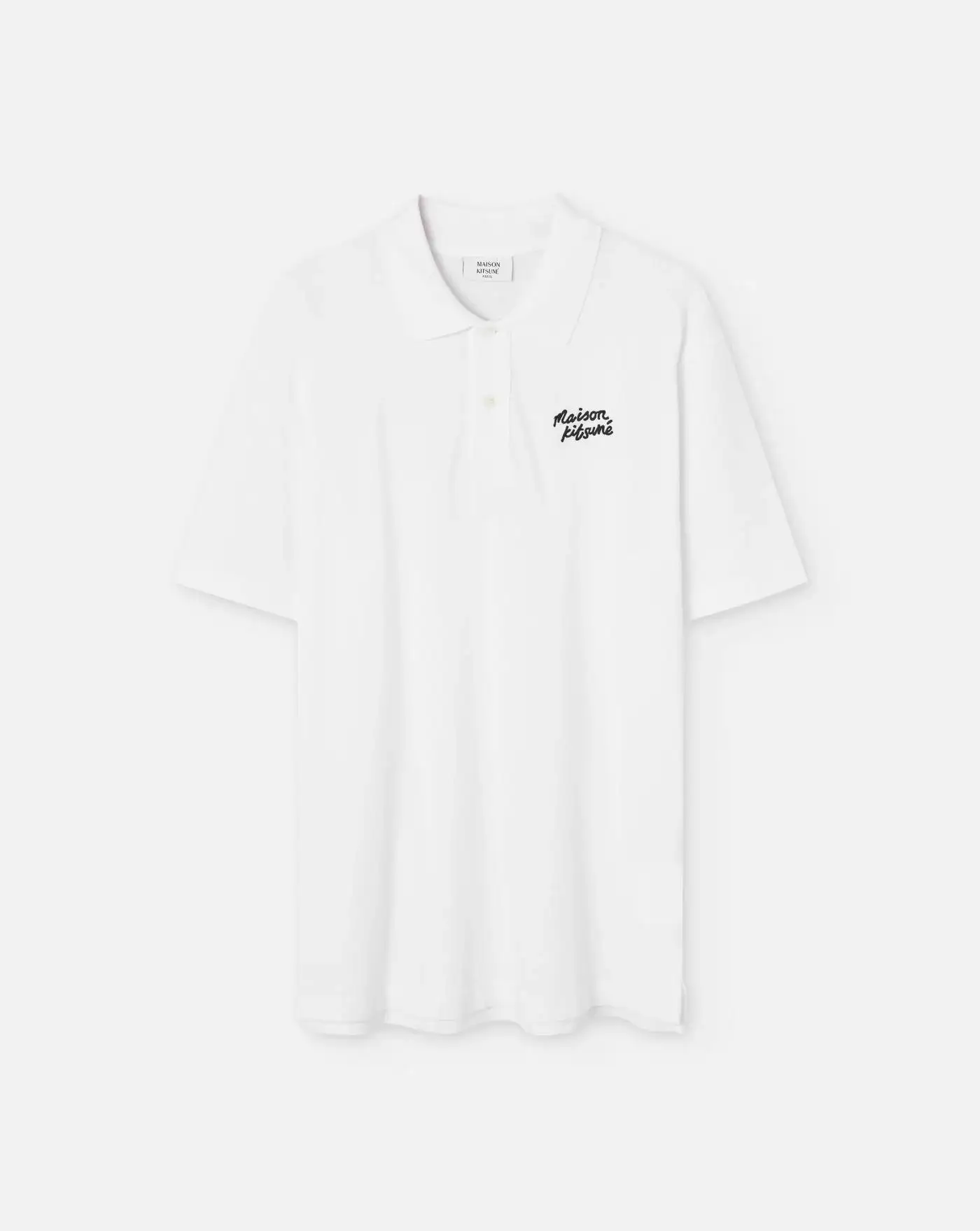 Polo Maison Kitsuné Handwritting