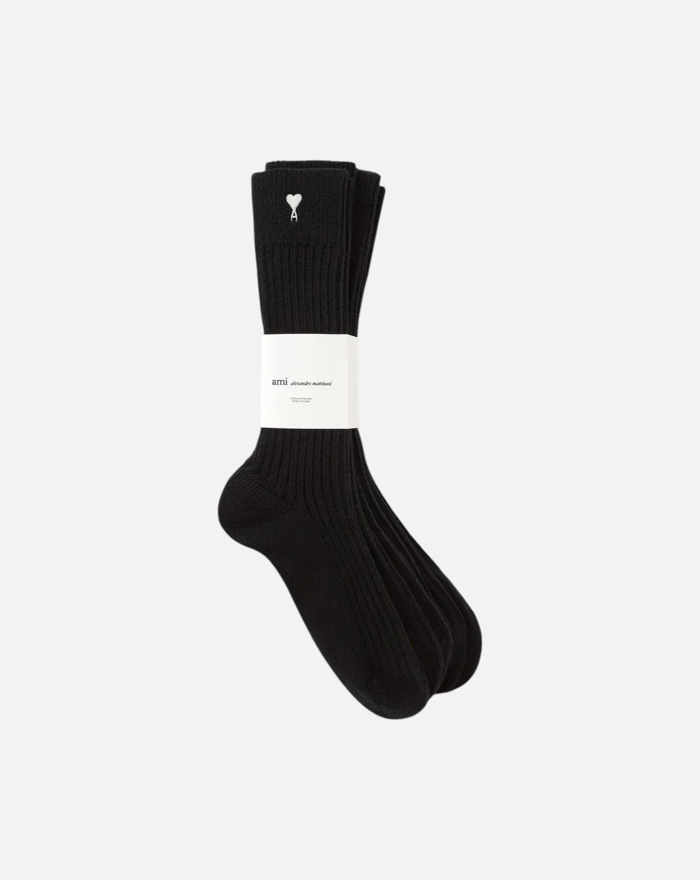Pack de tres pares de calcetines AMI PARIS