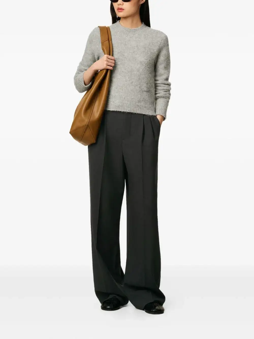 Pantalon Ami Paris High Waist - Image 2