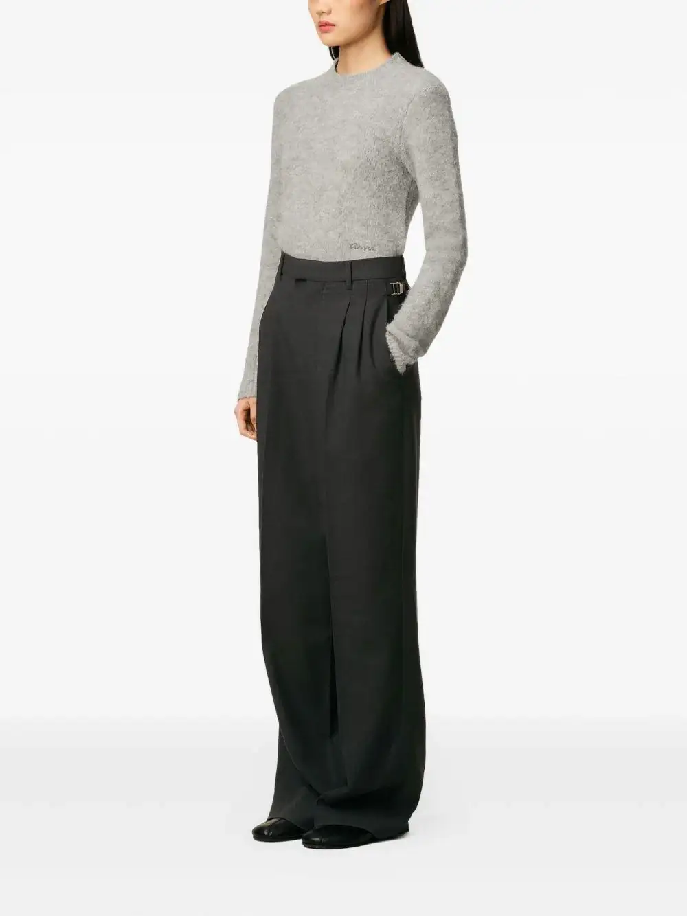 Pantalon Ami Paris High Waist - Image 3