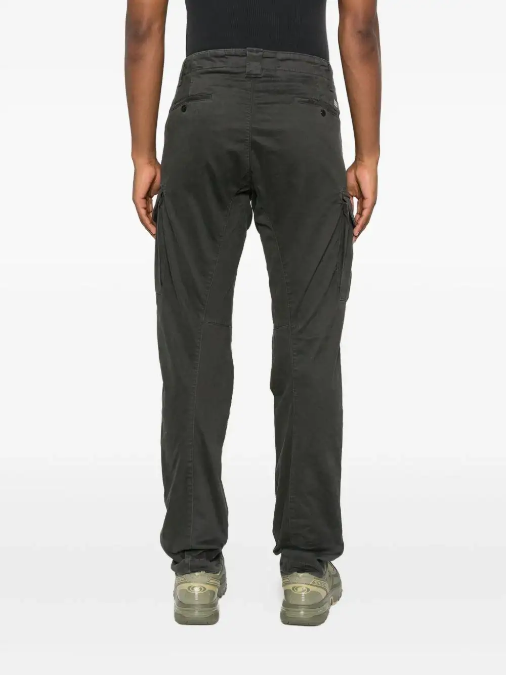 Pantalon C.P. Company Cargo Pant in Stretch Satin - Image 3