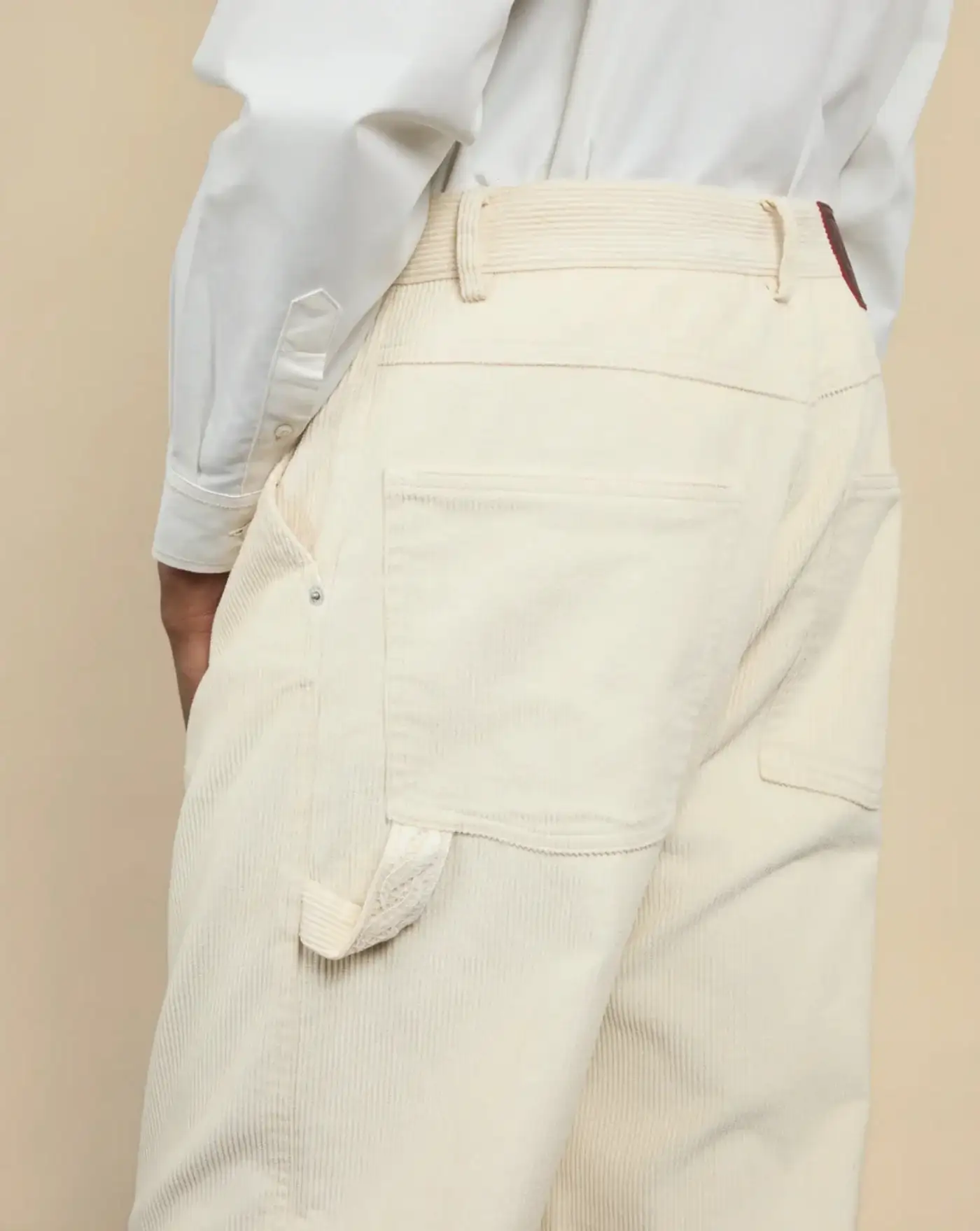 Pantalon Drole de Monsieur Le Pantalon Baggy Velours - Image 4