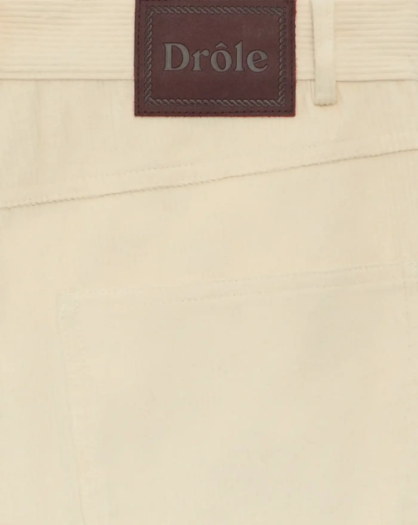 Pantalon Drole de Monsieur Le Pantalon Baggy Velours - Image 6
