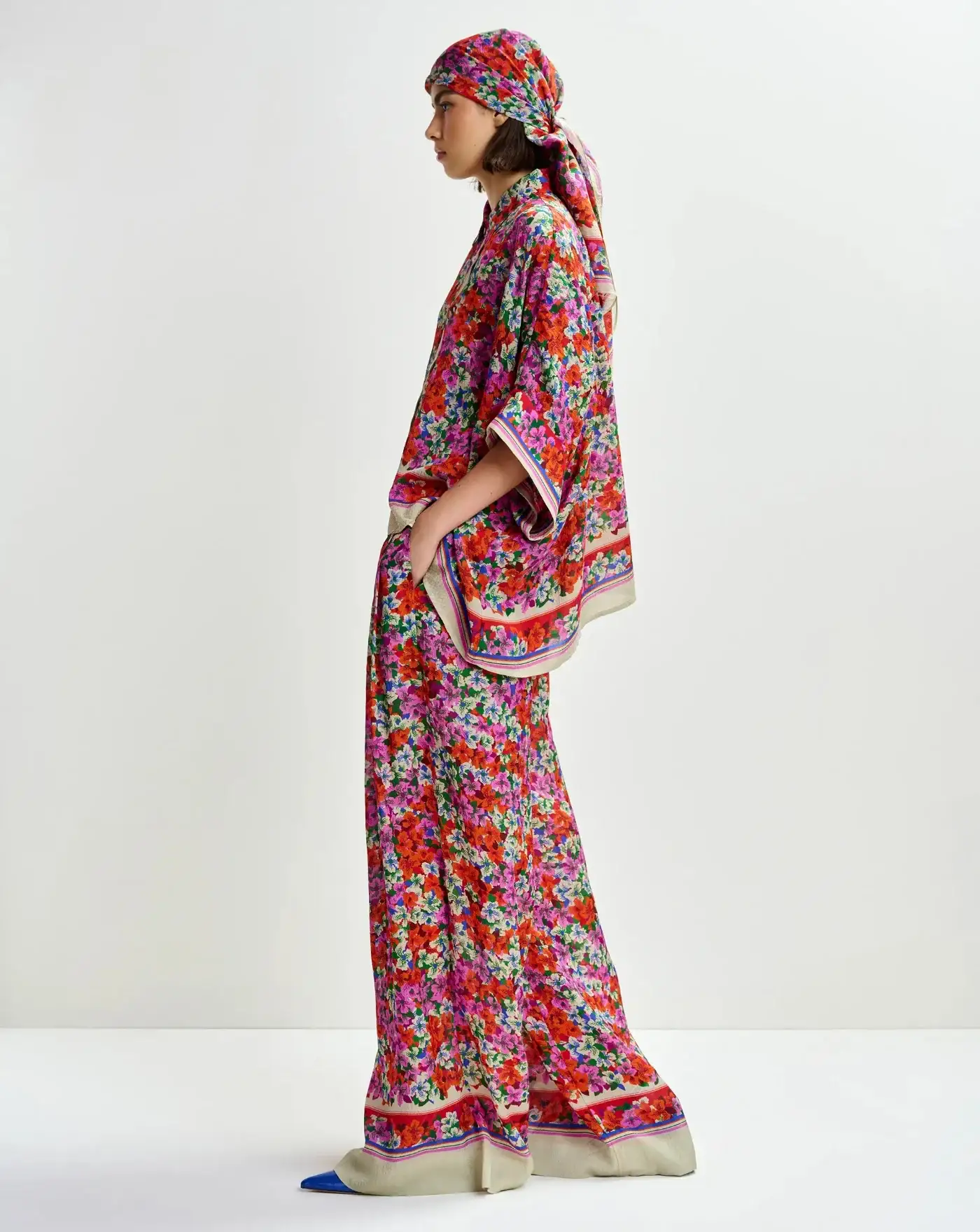 Pantalon Essentiel Antwerp Joek Wide Leg Pants - Image 6