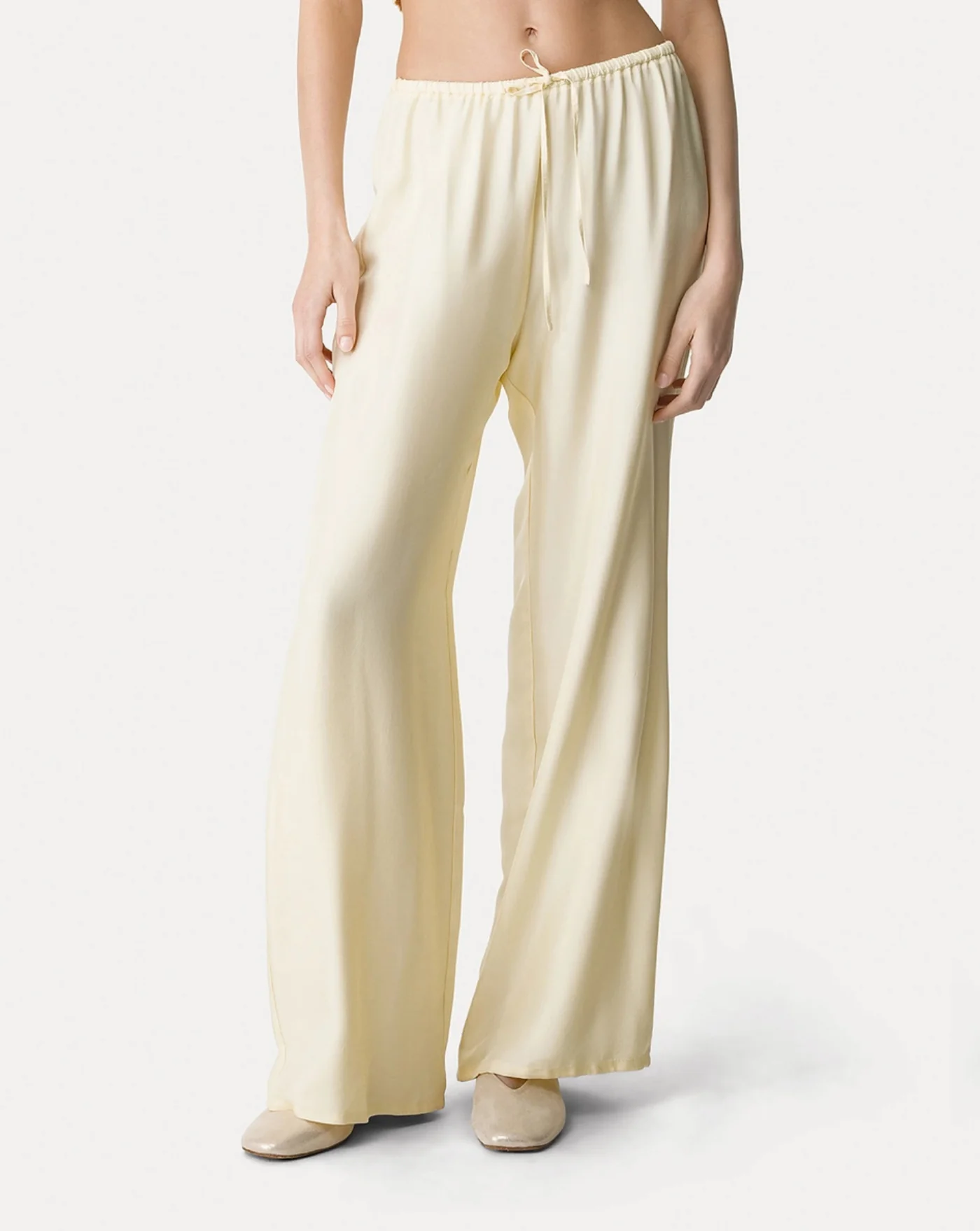 Pantalon Forte Forte Viscose Twill Drawstring Trousers - Image 2