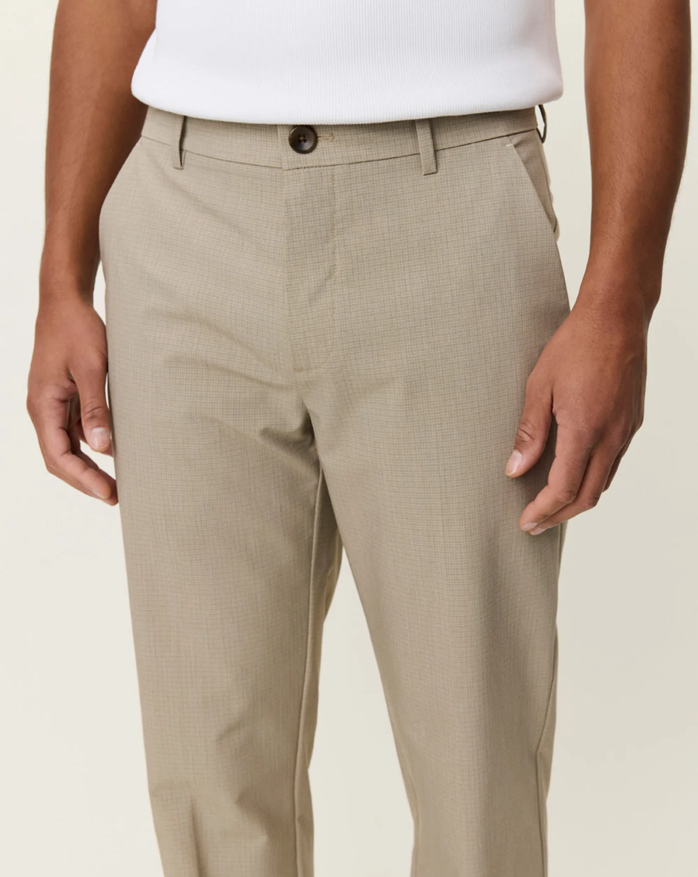 Pantalon Les Deux Como Reg Mini Check Pants - Image 5