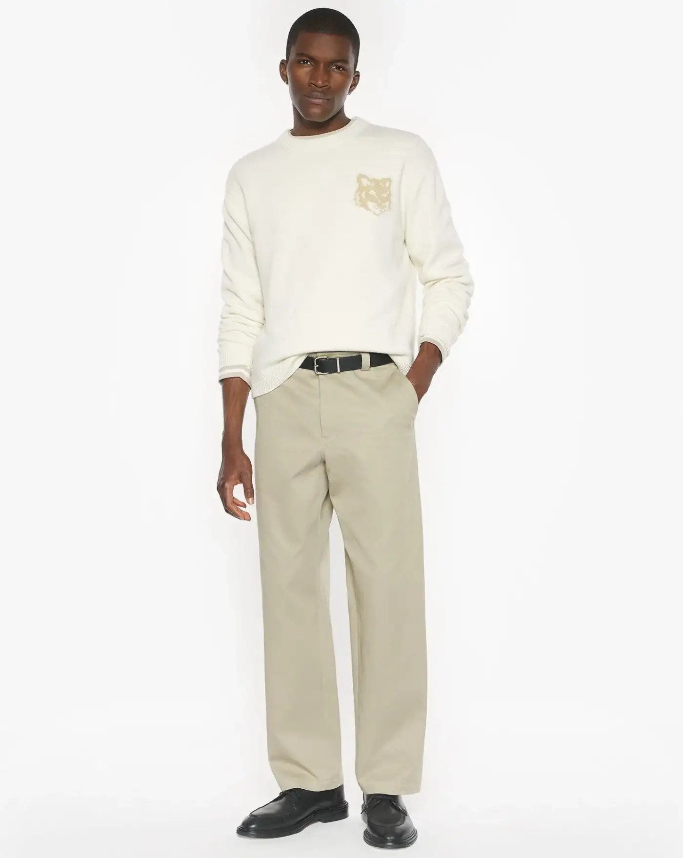 Pantalon Maison Kitsune Relaxed - Image 4