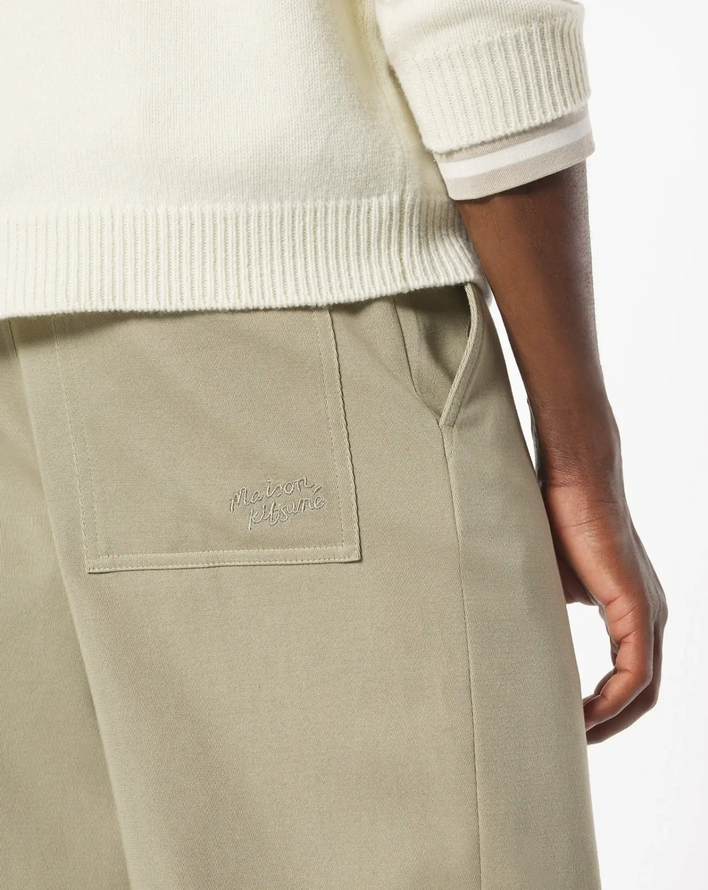 Pantalon Maison Kitsune Relaxed - Image 6