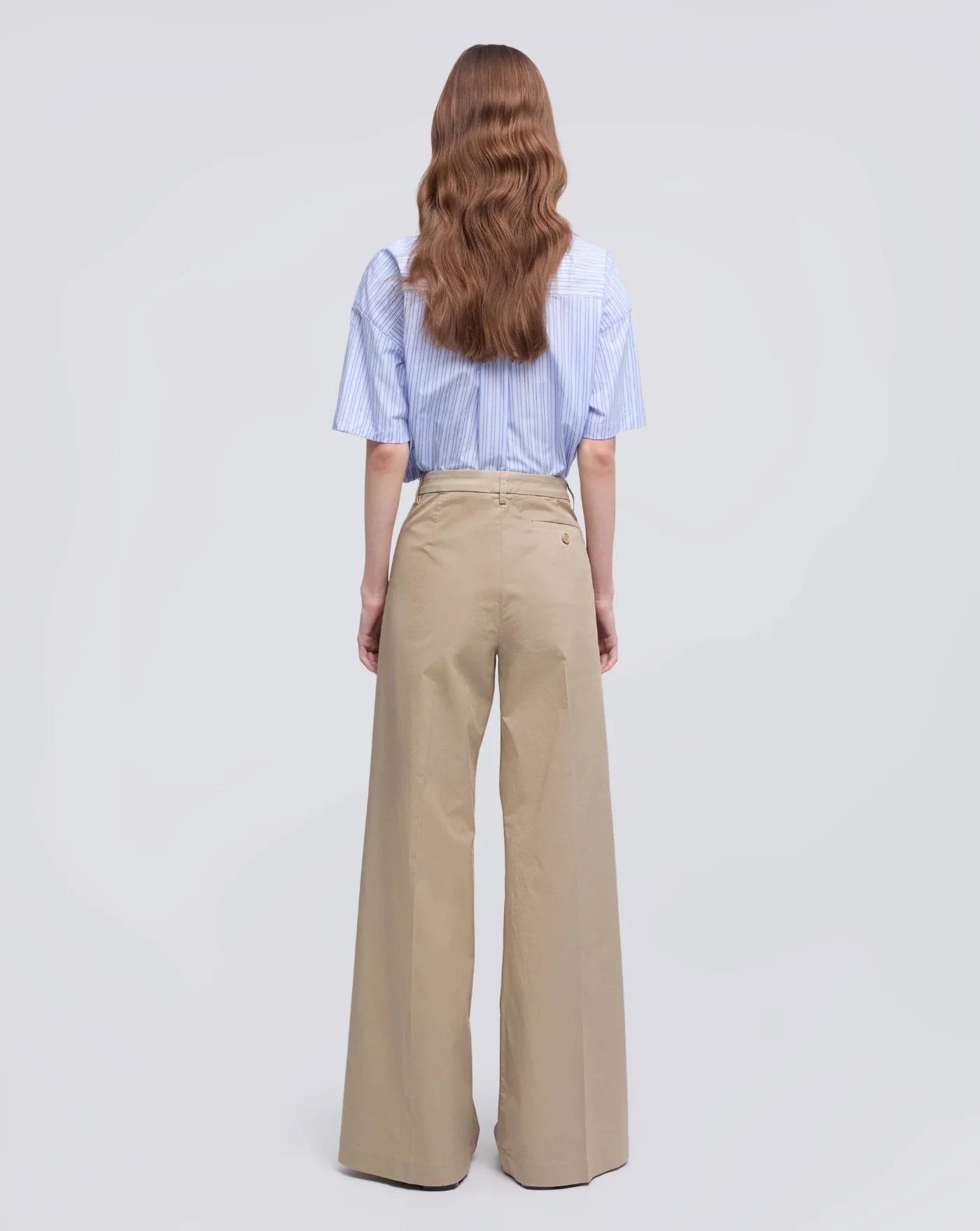 Pantalones Aspesi de Sarga de Algodon Elastico - Image 3