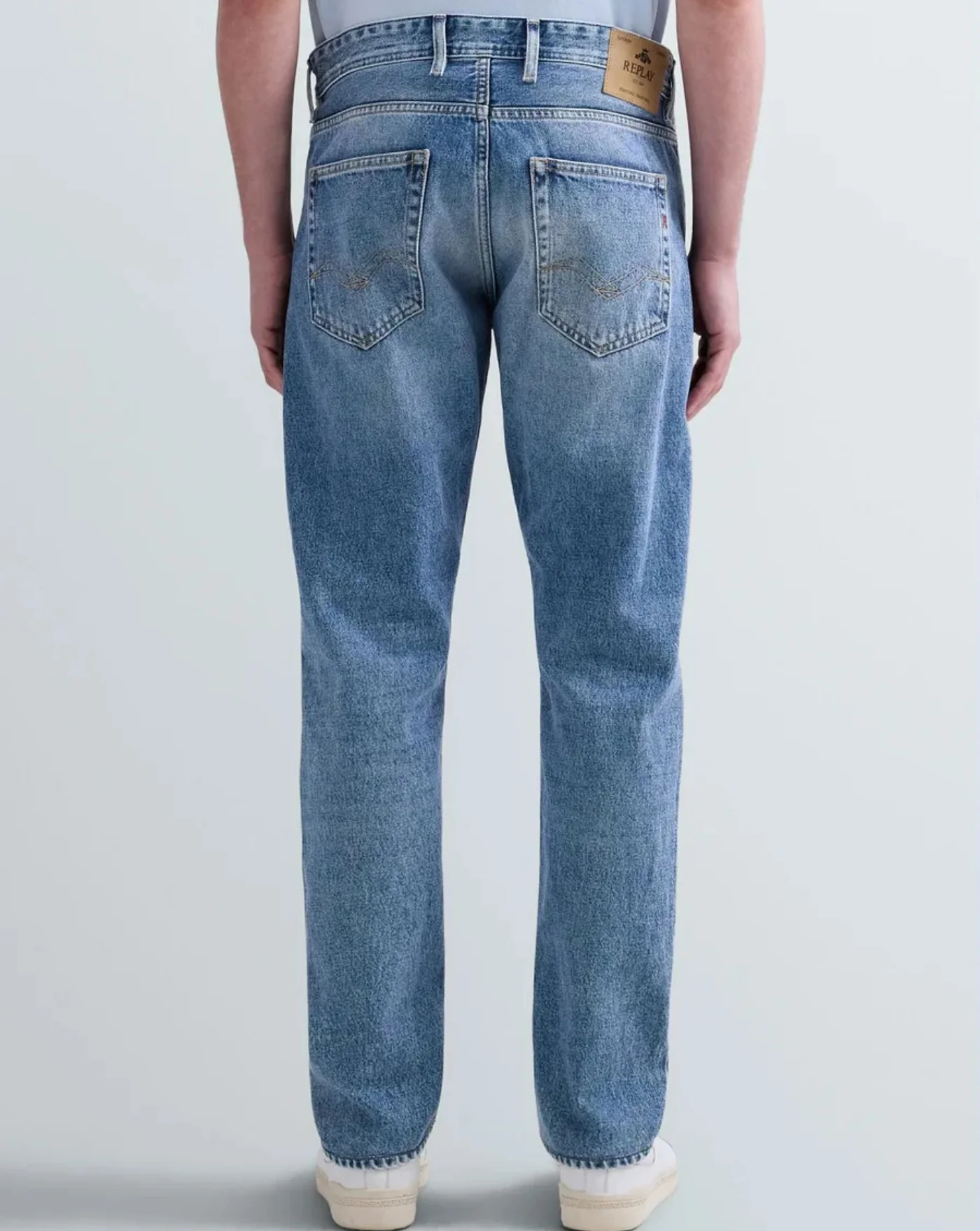 Pantalones Replay Straight fit grover - Image 4