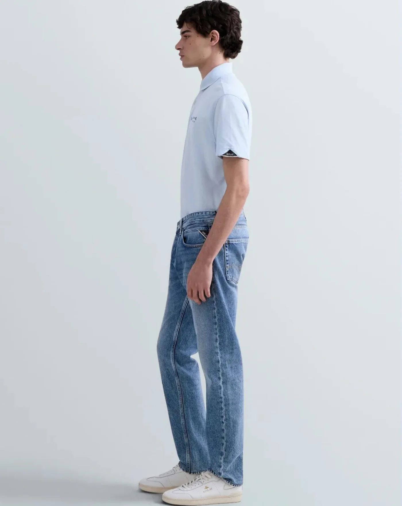 Pantalones Replay Straight fit grover - Image 5