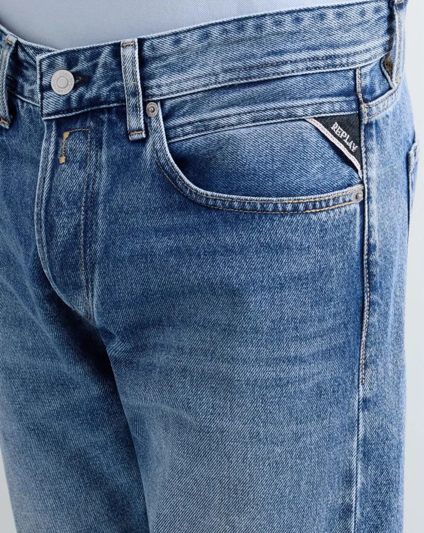 Pantalones Replay Straight fit grover - Image 7