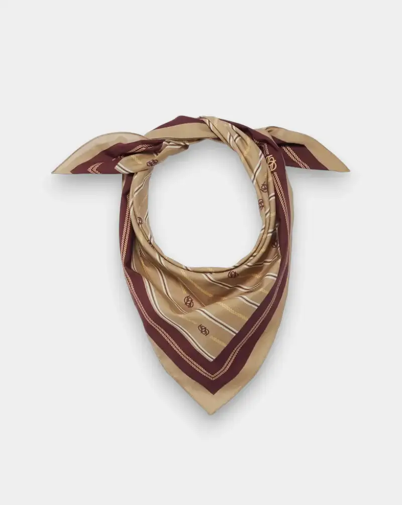 Pañuelo Drole de Monsieur Le Foulard Rayure Monogramme - Image 2