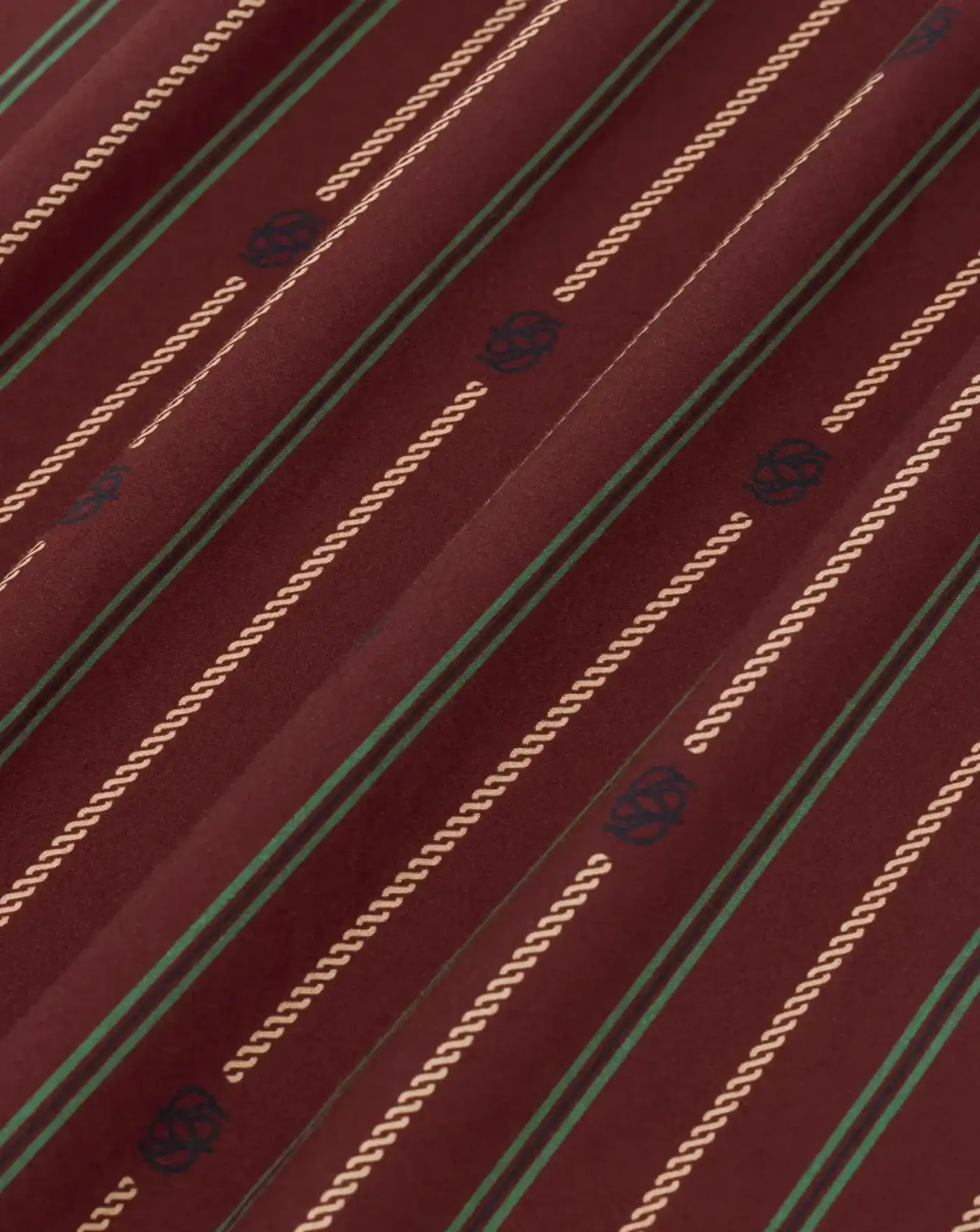 Pañuelo Drole de Monsieur Le Foulard Rayure Monogramme - Image 3