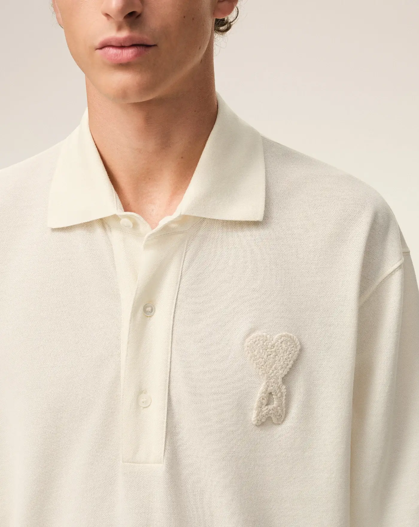 Polo Ami Paris Knitted Patch - Image 4