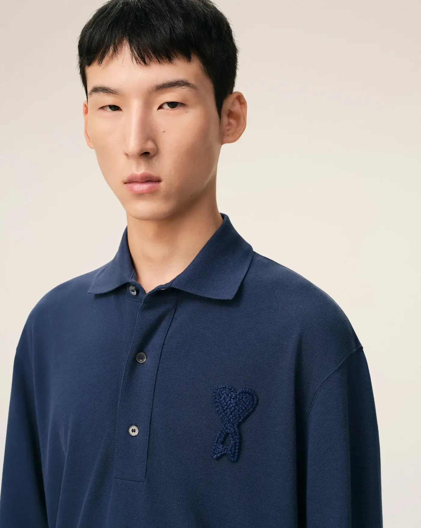 Polo Ami Paris Knitted Patch - Image 4