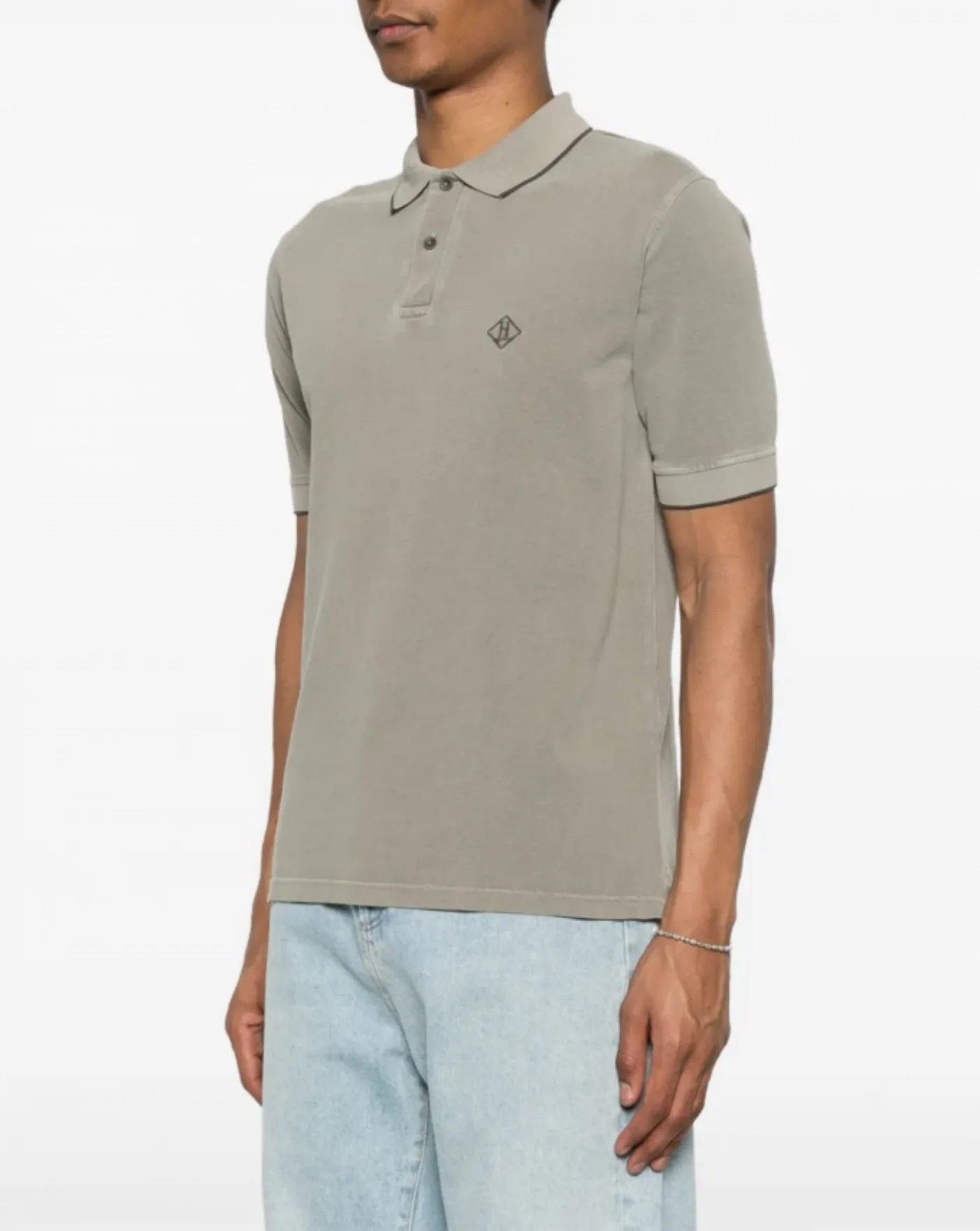 Polo Herno Knitted Polo Shirt - Image 3