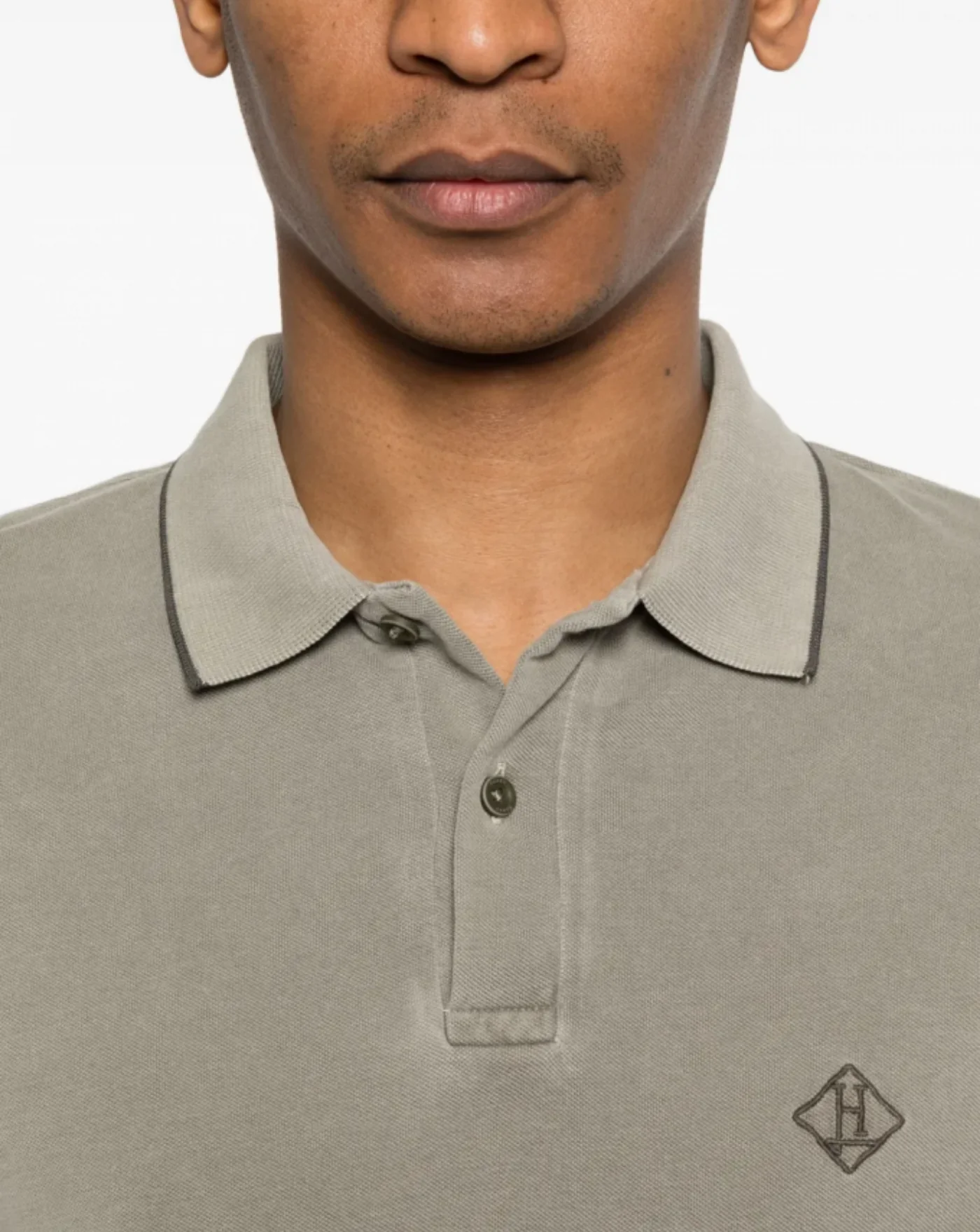Polo Herno Knitted Polo Shirt - Image 5