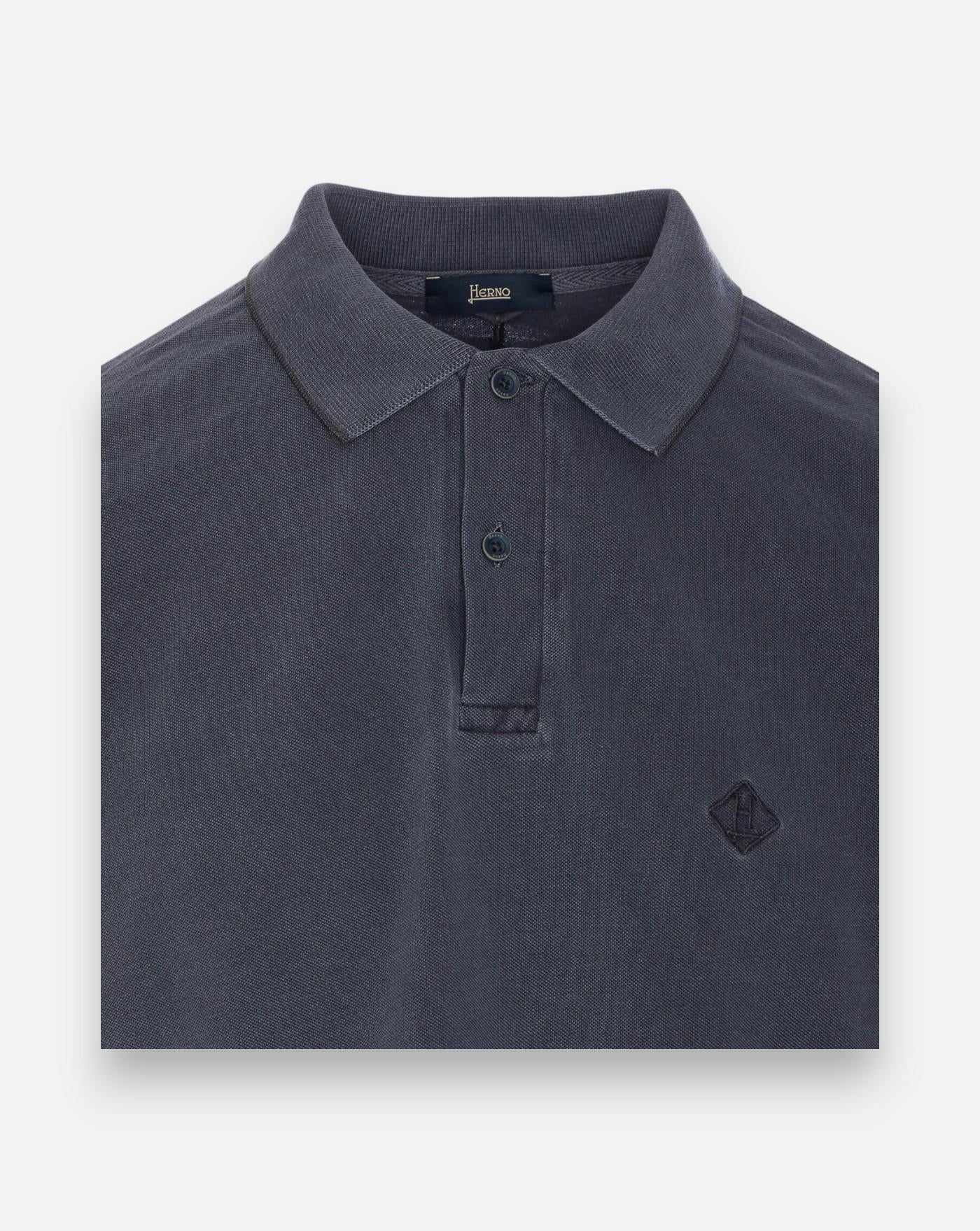 Polo Herno Knitted Polo Shirt - Image 4