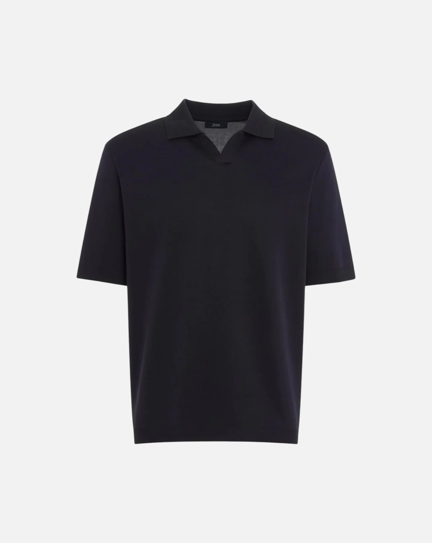 Polo Herno men's knitted polo shirt