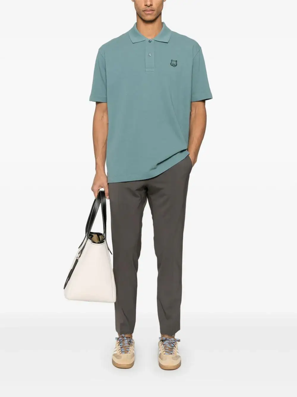 Polo Maison Kitsuné Bold Fox Head - Image 6