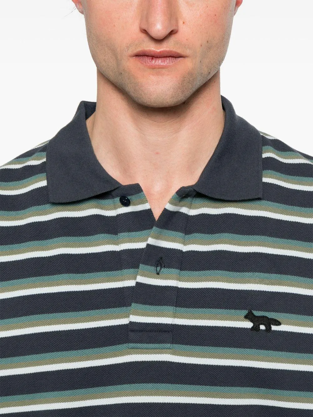 Polo Maison Kitsuné Profile Fox Patch - Image 5