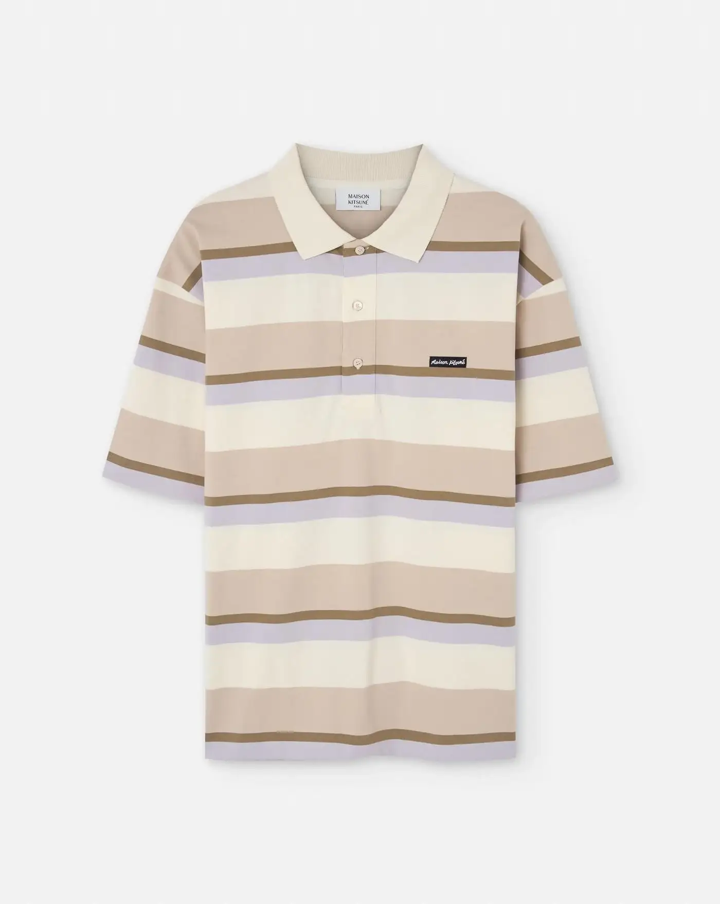 Polo Maison Kitsuné Stripped