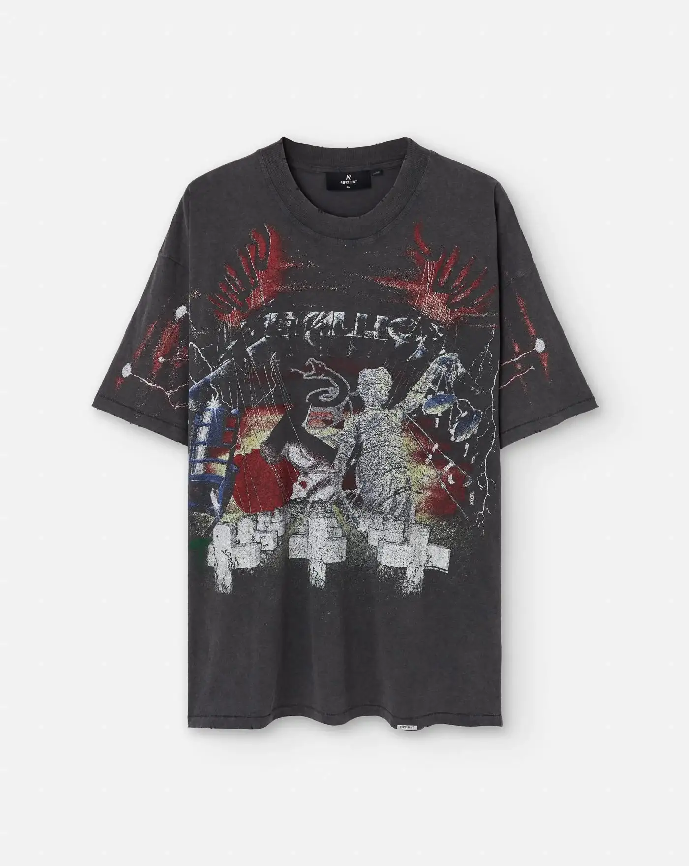 Camiseta Represent Metallica Justice