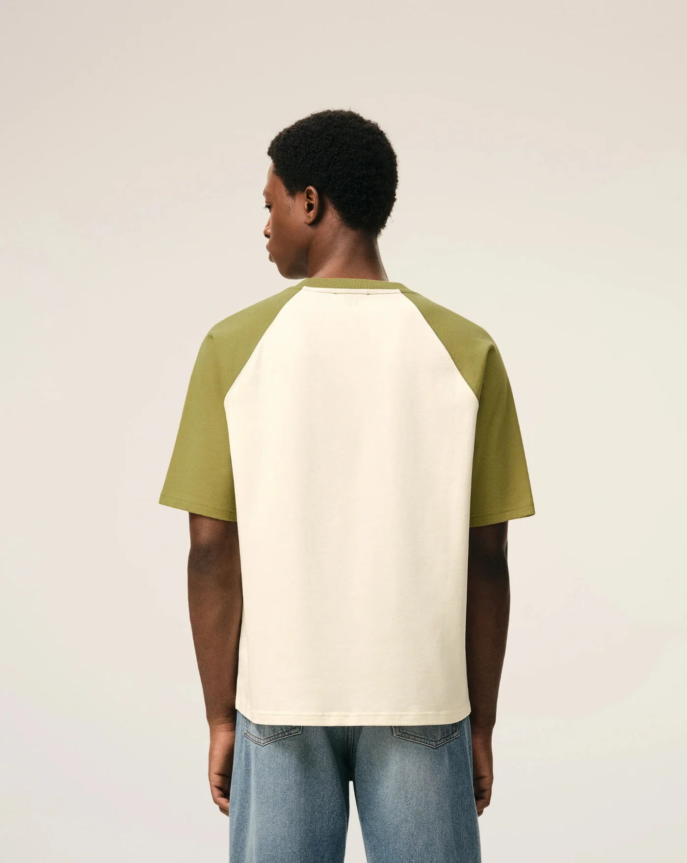 Camiseta Ami Paris Bicolor - Image 4