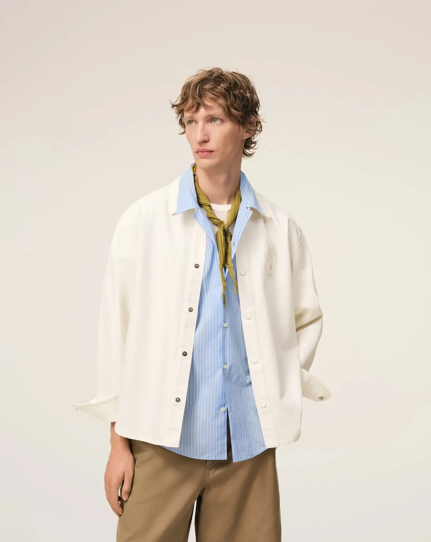 Sobrecamisa Ami Paris Overshirt Ami de Coeur - Image 2